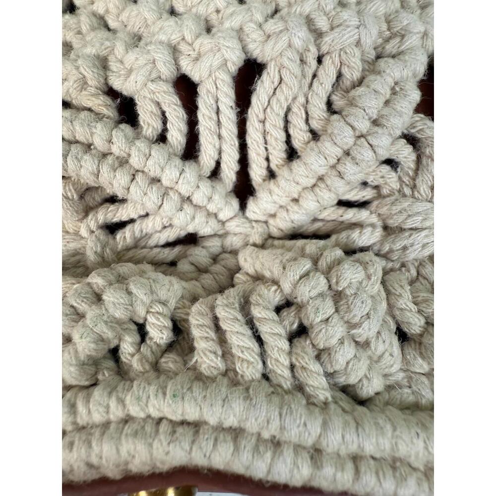 ZAC Zac Posen Auburn Iris Mini Shopper Bag with Leather Peeling - Picture 10 of 12